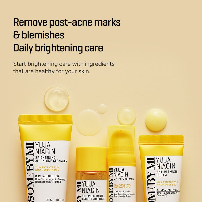 SOME BY MI - Yuja Niacin Anti Blemish Starter Kit-thekimyoung.com