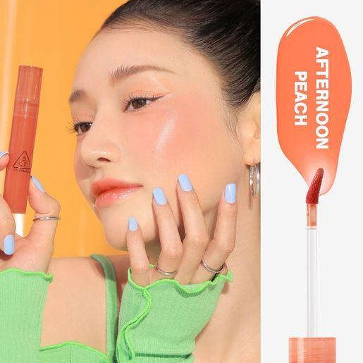 3CE SYRUP LAYERING TINT 4.7g (7 Colors) LIP TINT 3CE AFTERNOON PEACH