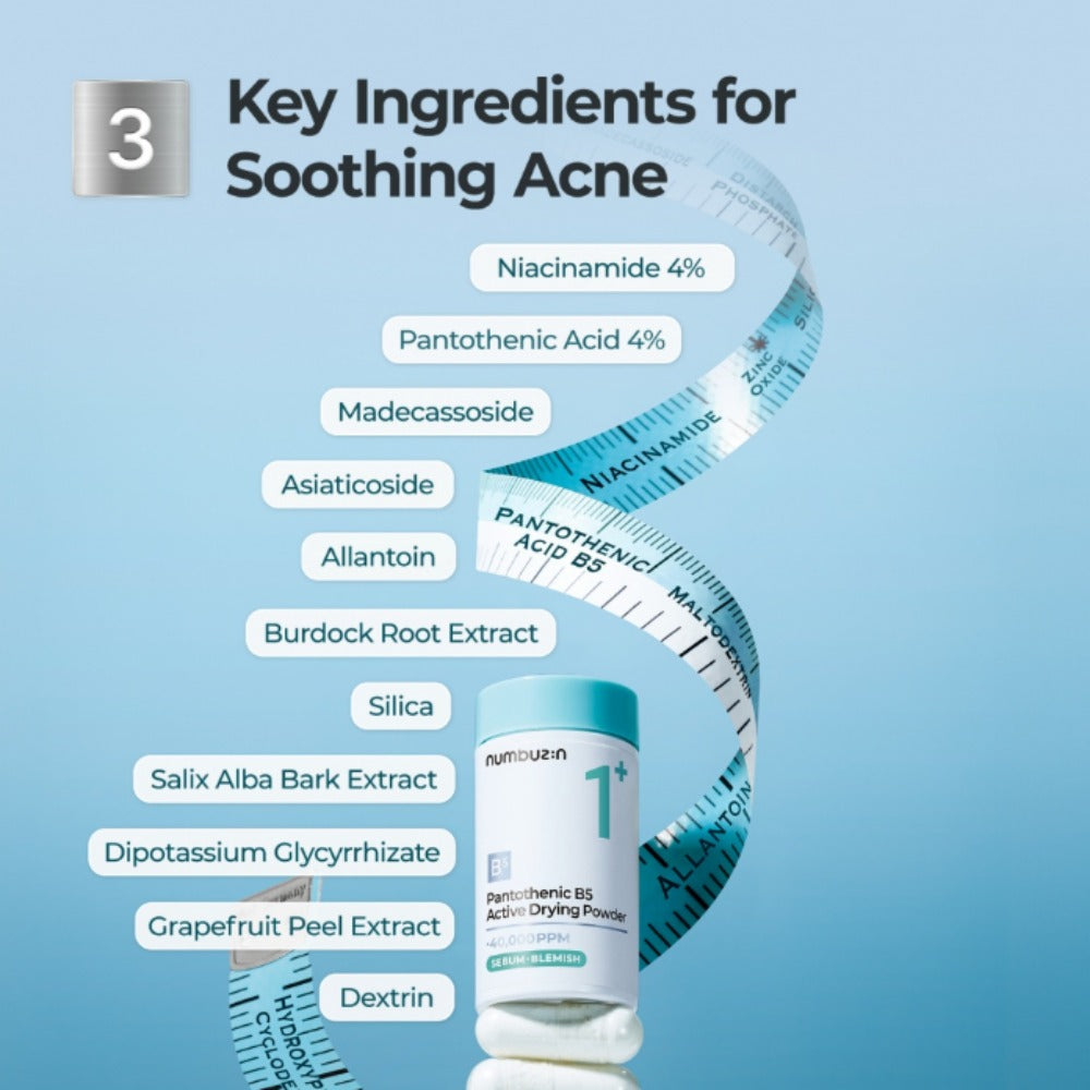 numbuzin - No.1 Pantothenic B5 Active Drying Powder-thekimyoung.com