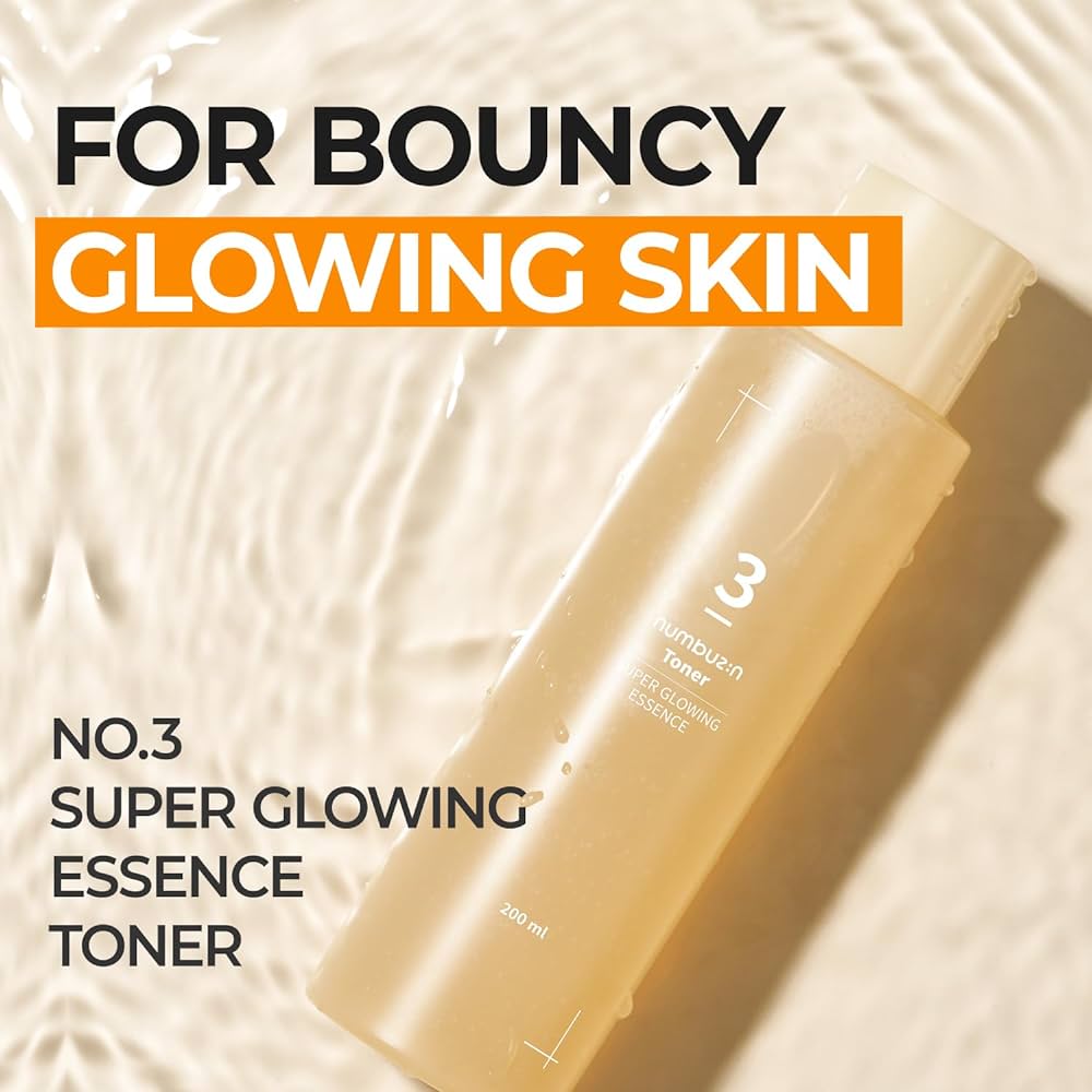 numbuzin No.3 Super Glowing Essence Toner-thekimyoung.com