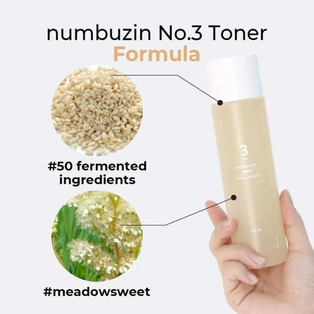 numbuzin No.3 Super Glowing Essence Toner-thekimyoung.com