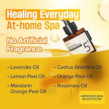 numbuzin No. 5 Glutathione Vitamin Facial Spa Cleanser CLEANSING OIL numbuzin