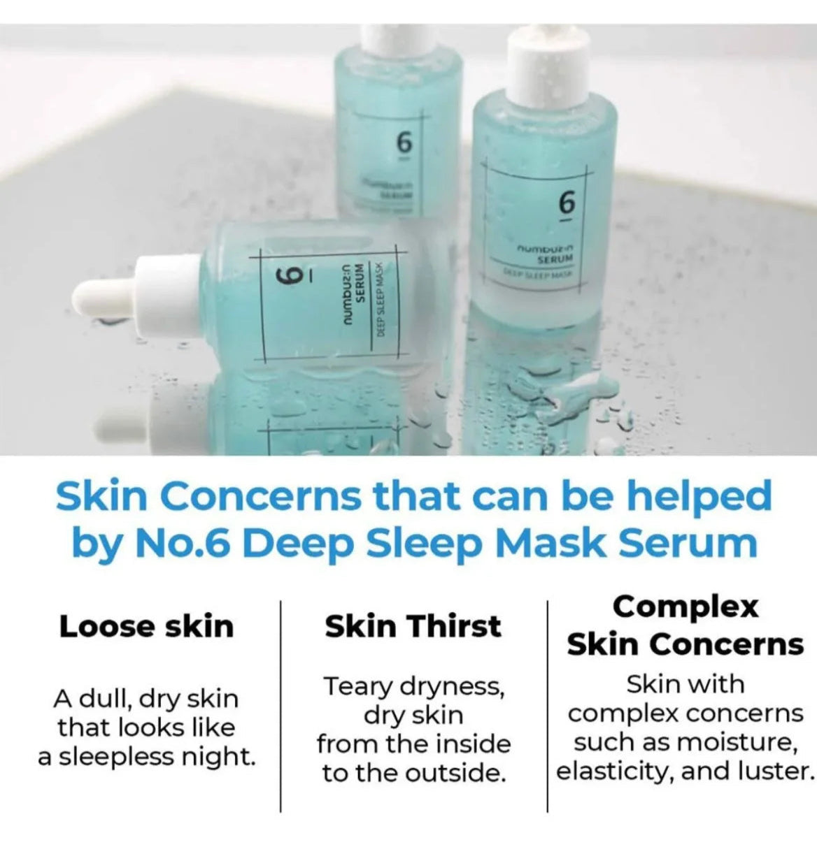 numbuzin No.6 Deep Sleep Mask Serum-thekimyoung.com
