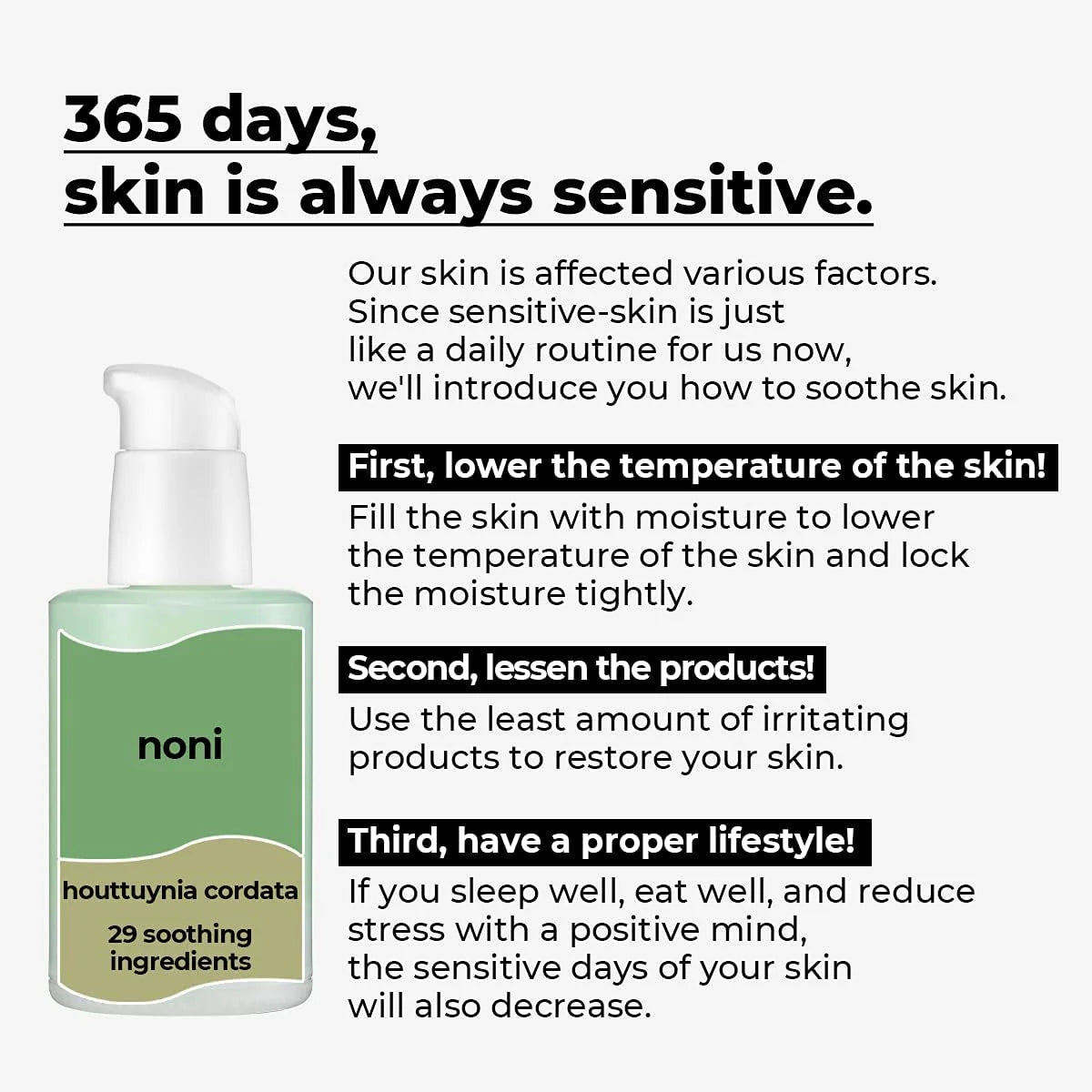 numbuzin No.7 Mild Green Soothing Serum 50ml Face Serum numbuzin