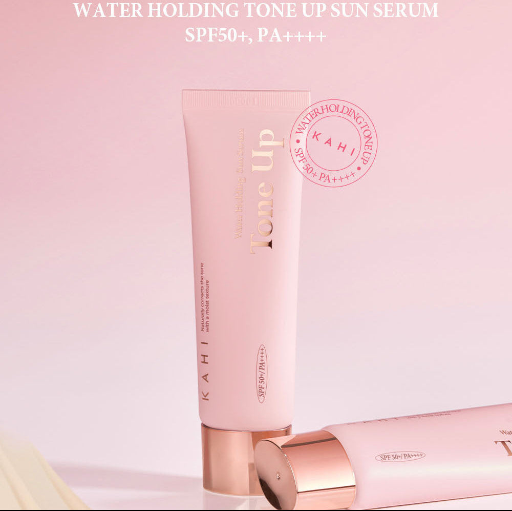 KAHI - Water Holding Tone Up Sun Serum SPF50+ / PA++++ (50ml)-thekimyoung.com