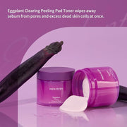 papa recipe Eggplant Clearing Peeling Pad Toner 255ml(70 Pads) Toner Pad papa recipe