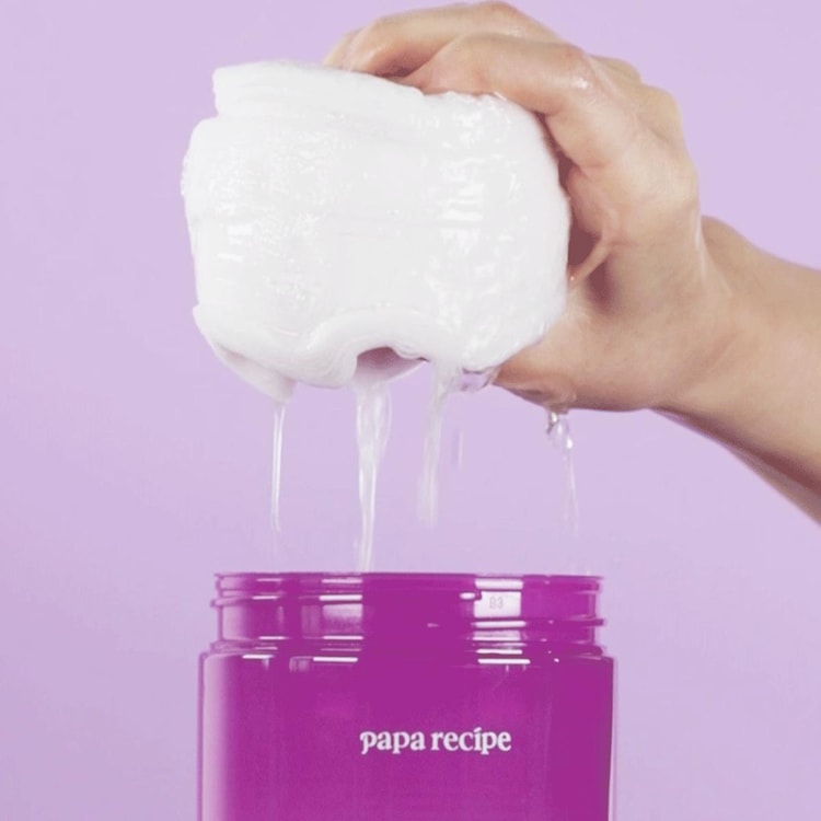 papa recipe Eggplant Clearing Peeling Pad Toner 255ml(70 Pads) Toner Pad papa recipe