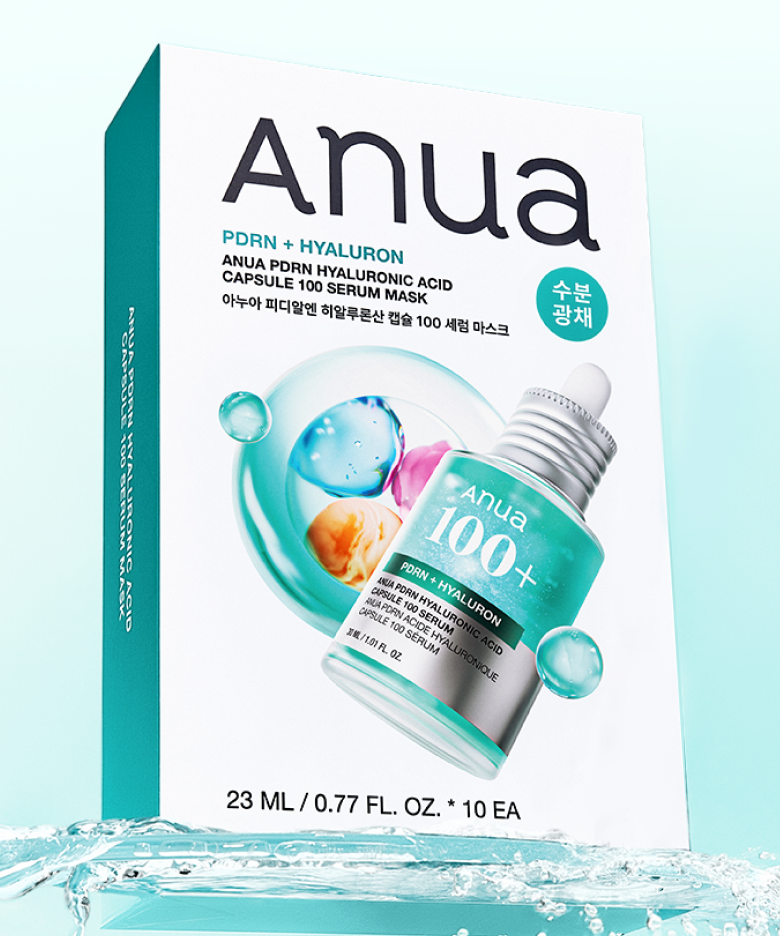 Anua - PDRN Hyaluronic Acid Capsule 100 Serum Mask (10 Pcs)-thekimyoung.com