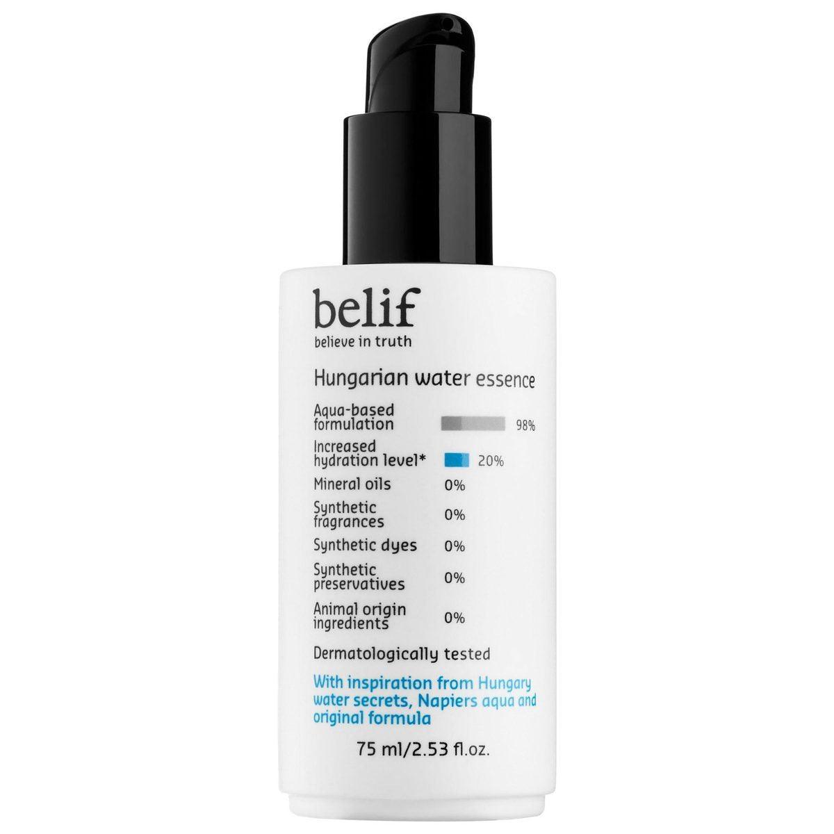 belif Hungarian Water Essence 75ml - Lightweight Hydration Essence belif