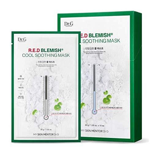 Dr.G R.E.D Blemish Cool Soothing Mask 10ea 30g Mask Sheet Dr.G