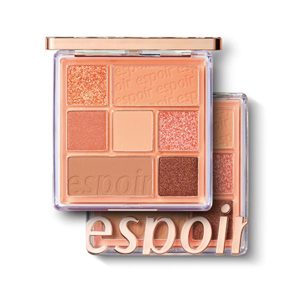 espoir Real Eye Palette #1 Peachy Like (Warm Peach Color Filter) 10g-thekimyoung.com