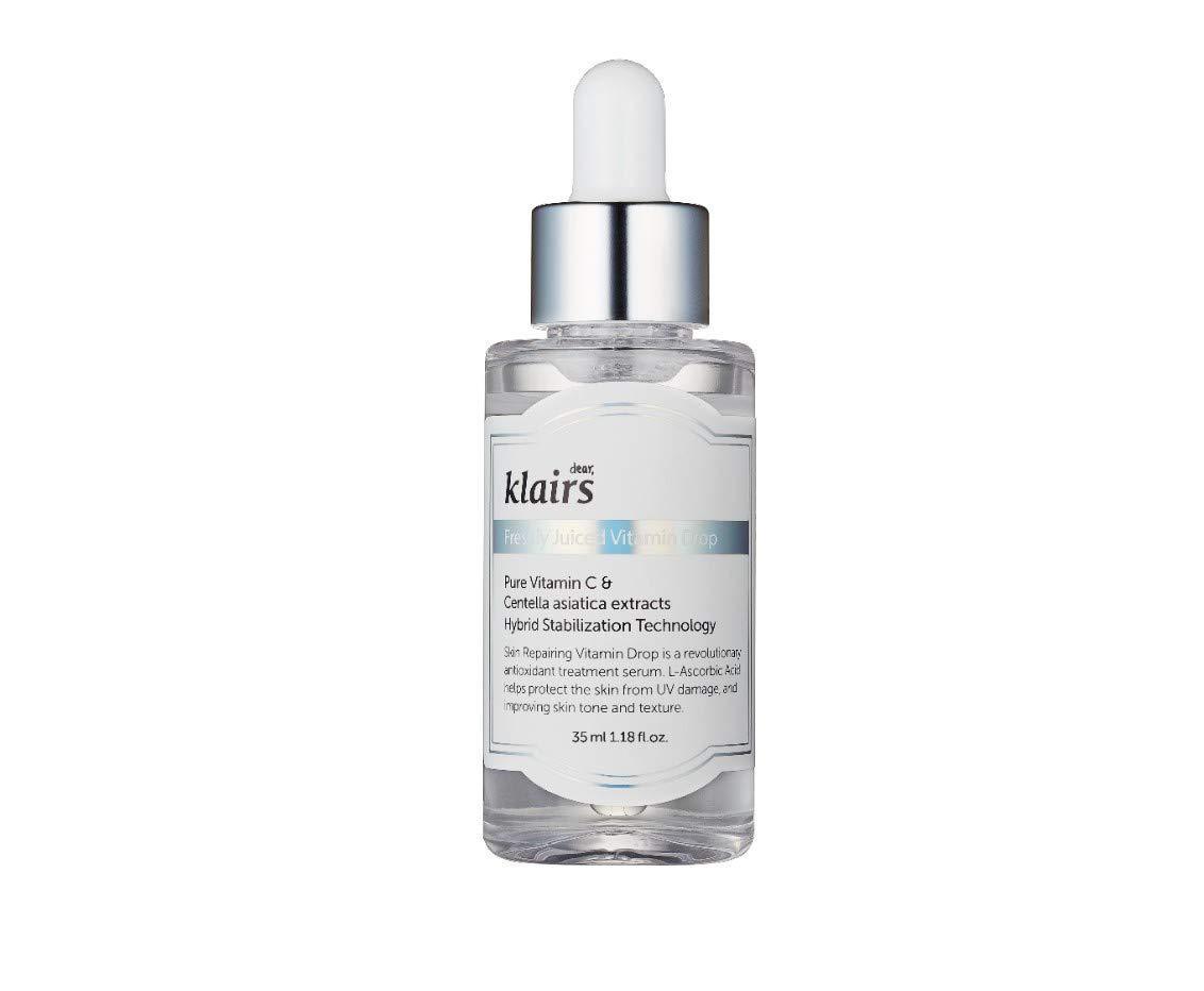 KLAIRS Freshly Juiced Vitamin Drop, 5% Hypoallergenic pure vitamin C serum, 35ml, 1.18oz | a potent skin rejuvenator Face Serum KLAIRS