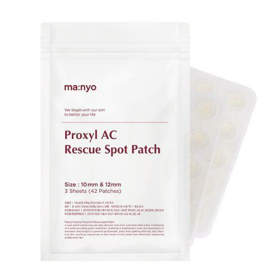 Manyo Factory Proxyl AC Rescue Spot Patch (1pack, 10mmx30ea+12mmx12ea)-thekimyoung.com