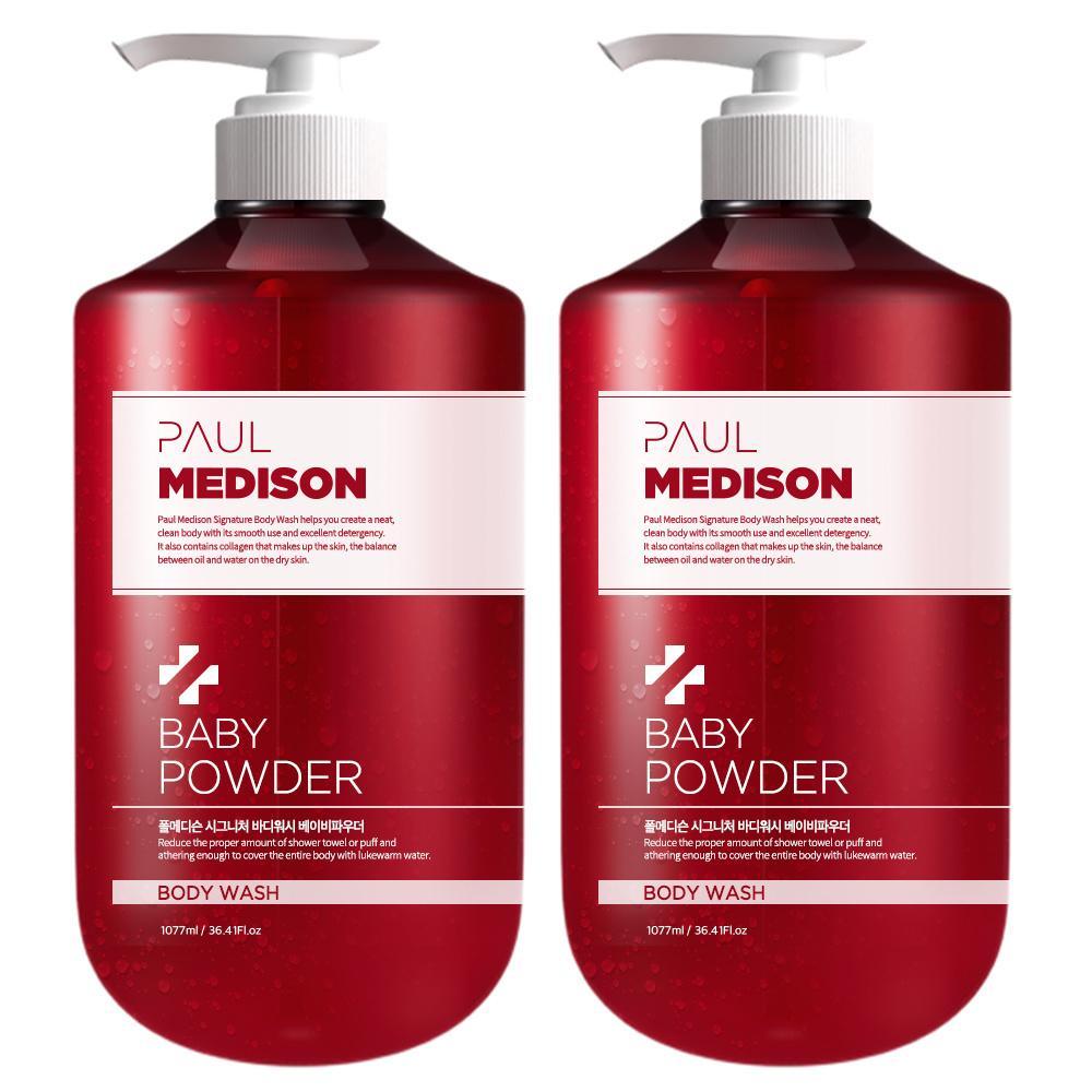 Paul Madison Signature Body Wash White Musk fragrance 1077mL 2pc Body Wash PAUL MEDISON