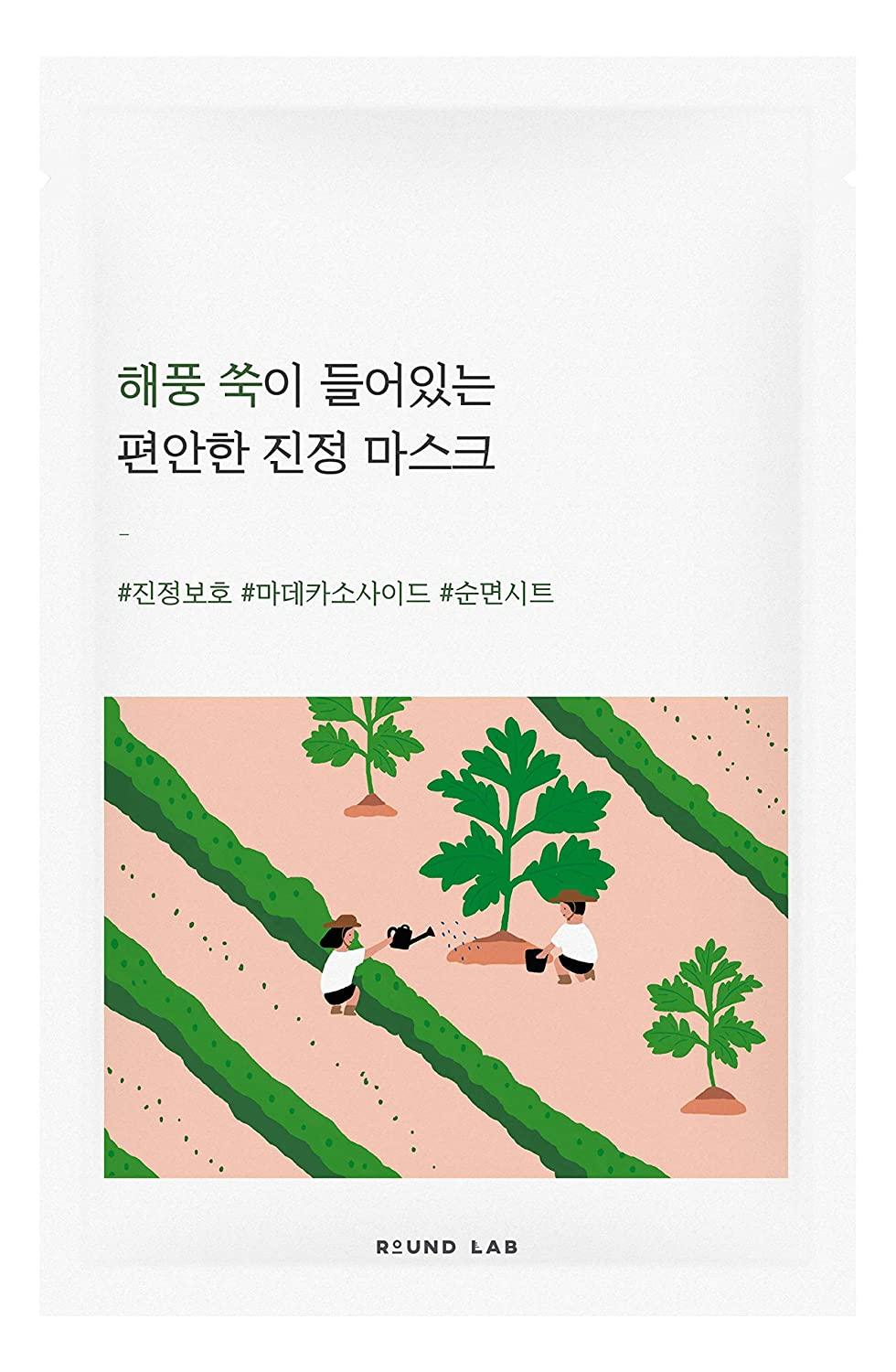 ROUND LAB Mugwort calming mask sheet 10ea set Mask Sheet Round Lab