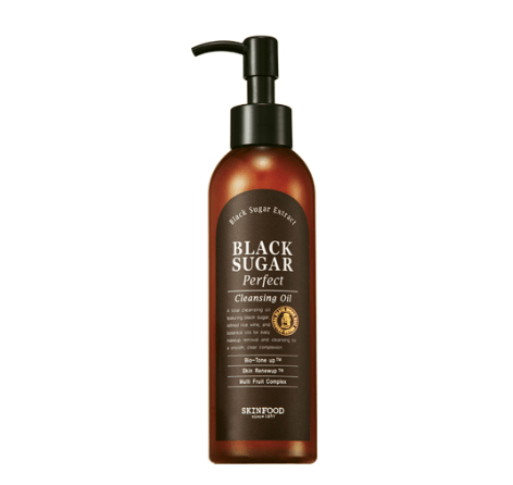SKINFOOD BLACK SUGAR PERFECT CLEANSING OIL (200ML)-thekimyoung.com
