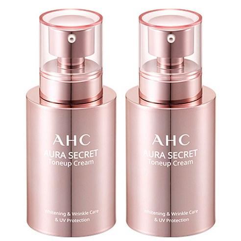 AHC AURA SECRET TONE UP CREAM SPF30 PA++ 50ml X 2ea Tone Up Cream AHC