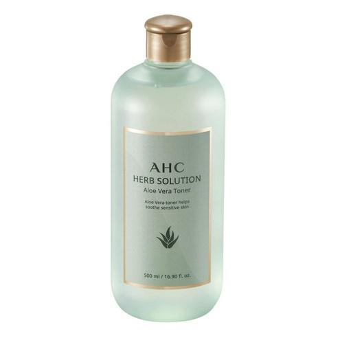 AHC Herb Solution Toner, Aloe Vera 500ml Toner AHC