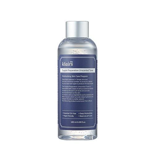 KLAIRS Supple Preparation Unscented Toner 180ml Toner KLAIRS