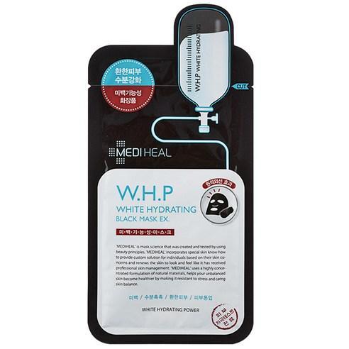 MEDIHEAL W.H.P White Hydrating Black Mask EX 25ml x 10ea-thekimyoung.com