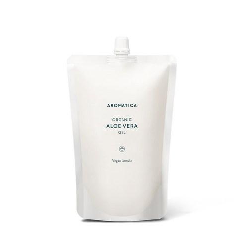 AROMATICA Organic Aloe Vera Gel Refill 500ml-thekimyoung.com