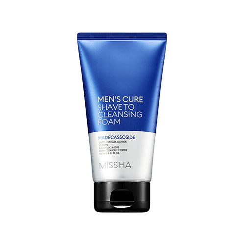 MISSHA Men's Cure Shave To Cleansing Foam 150ml Cleansing Foam for Men MISSHA