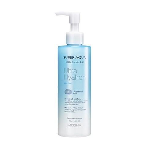 MISSHA Super Aqua Ultra Hyalron Mild Peel 250ml-thekimyoung.com