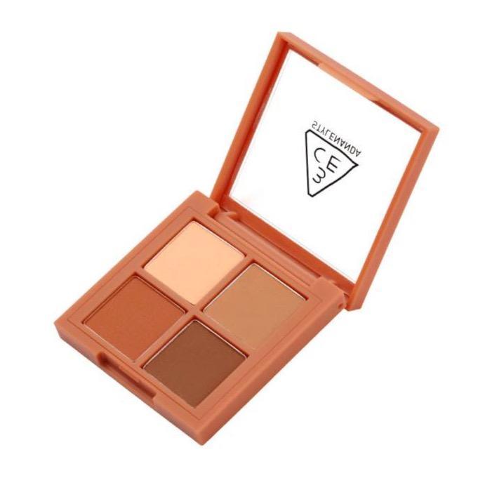 3CE MINI MULTI EYE COLOR PALETTE 3.5g #BROWN RUM-thekimyoung.com