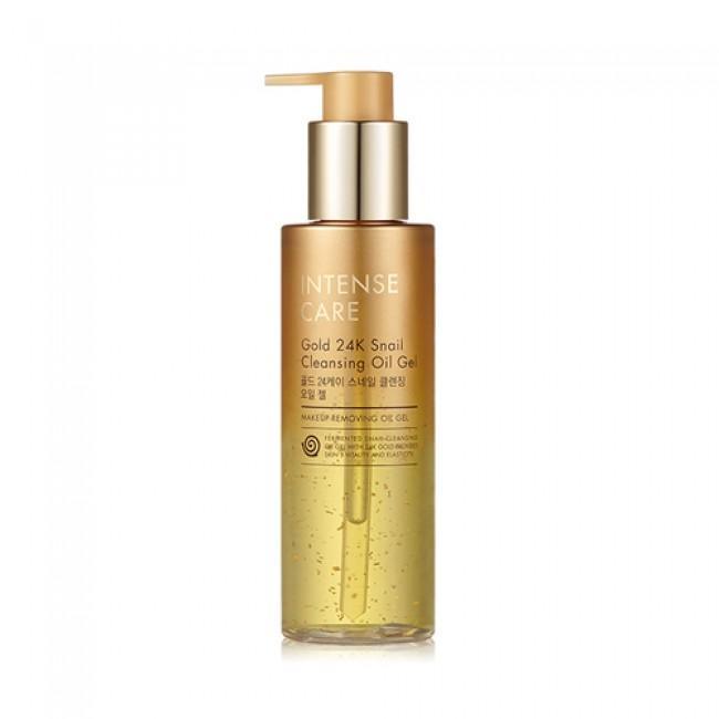 TONYMOLY Intense Care Gold 24k Snail Cleansing Oil Gel 190ml-thekimyoung.com