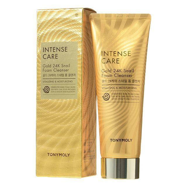 TONYMOLY Intense Care Gold 24k Snail Foam Cleanser 150ml Cleansing Foam TONYMOLY