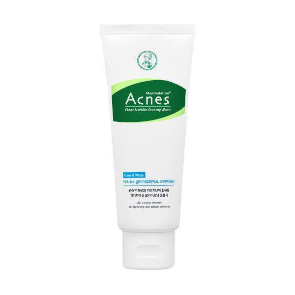 Acnes Clear and White Creamy Wash 100g Cleansing Foam Acnes