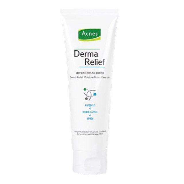 Acnes Derma Relief Moisture Foam Cleanser 200ml Cleansing Foam Acnes