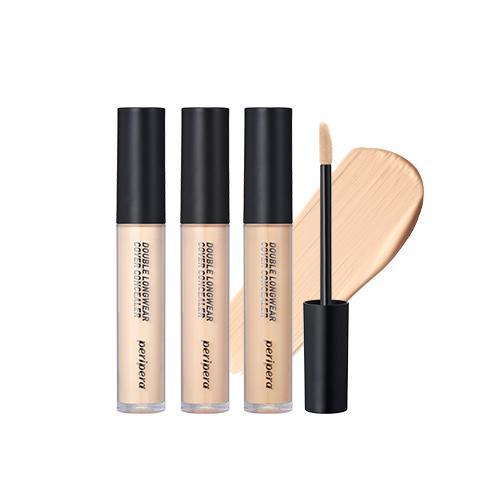 peripera Double Longwear Cover Concealer 5.5g (3 Colors) Face Concealer peripera