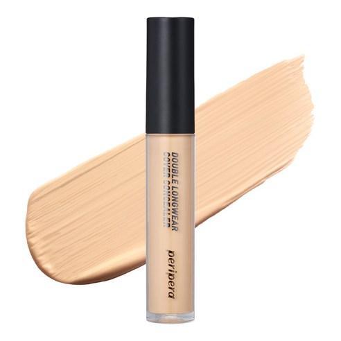 peripera Double Longwear Cover Concealer 5.5g (3 Colors) Face Concealer peripera #03 CLASSIC SAND