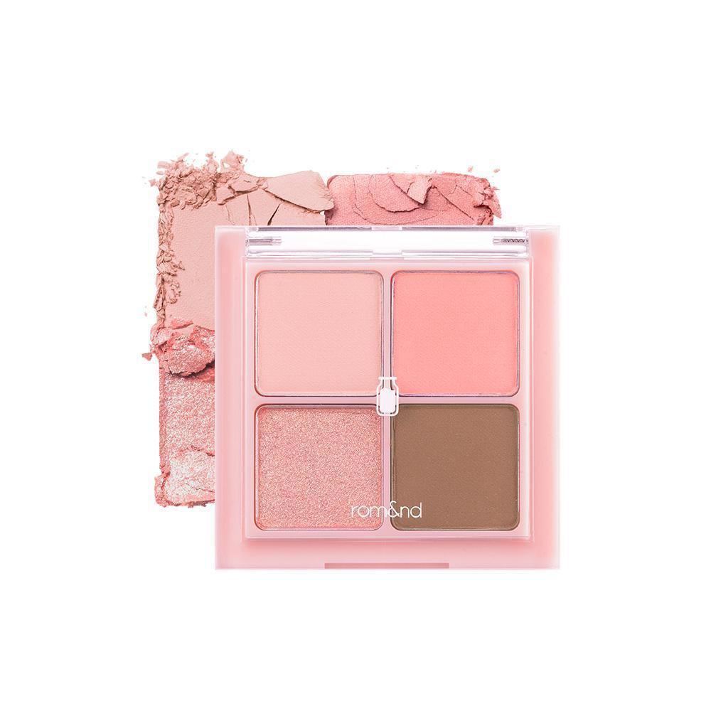 rom&nd BETTER THAN EYES - MILK SERIES 6g (2 Colors) EYESHADOW rom&nd #W02 DRY PEACH BLOSSOM