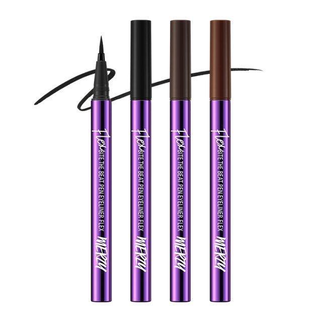 MERZY BITE THE BEAT PEN EYELINER FLEX 0.6g (3 Colors) Eyeliner MERZY