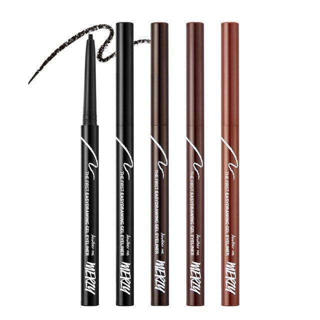 MERZY THE FIRST EASY DRAWING EYELINER 0.14g (4 Colors) Eyeliner MERZY