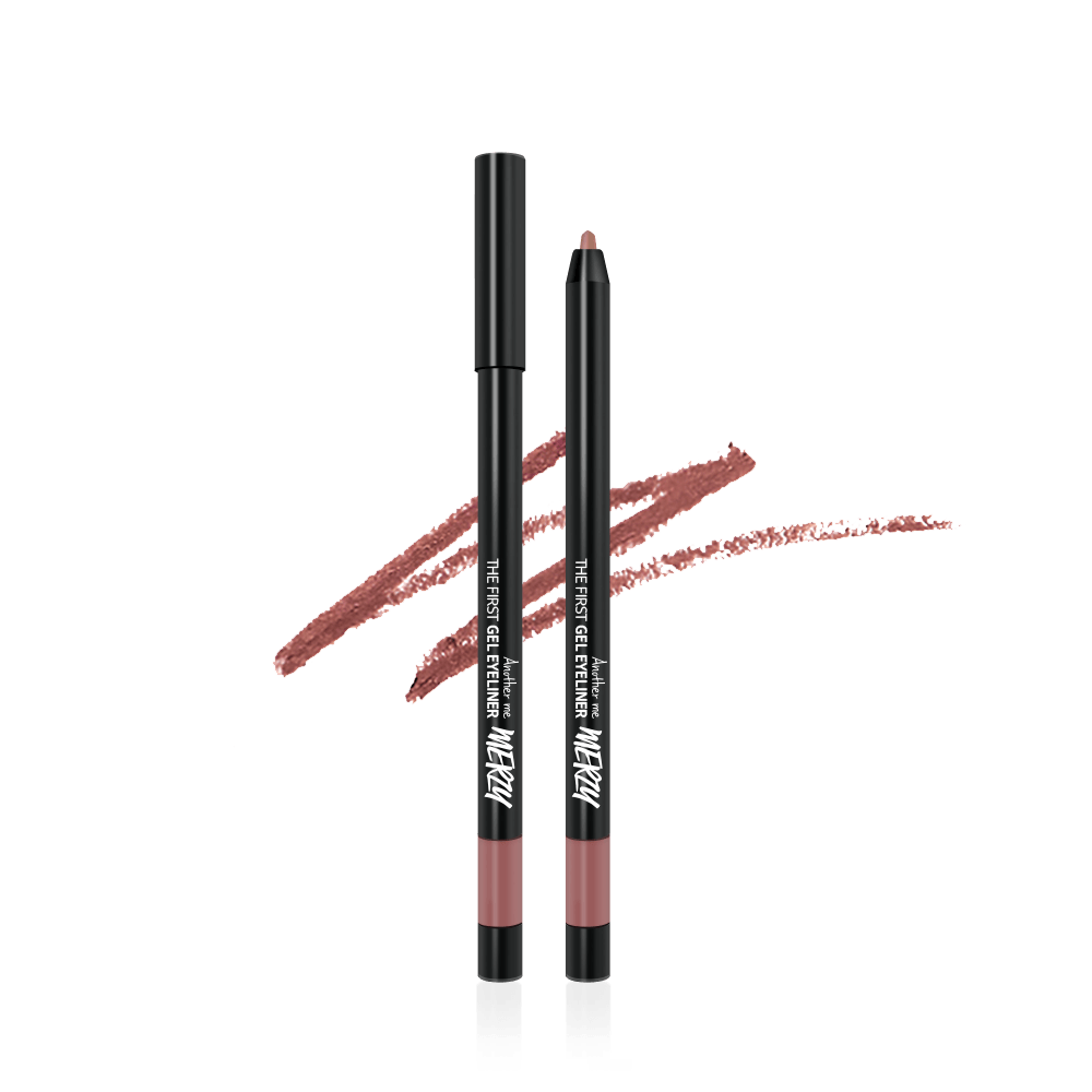 MERZY THE FIRST GEL EYELINER 0.5g (10 Colors) Eyeliner MERZY G5. ROSY BURGUNDY