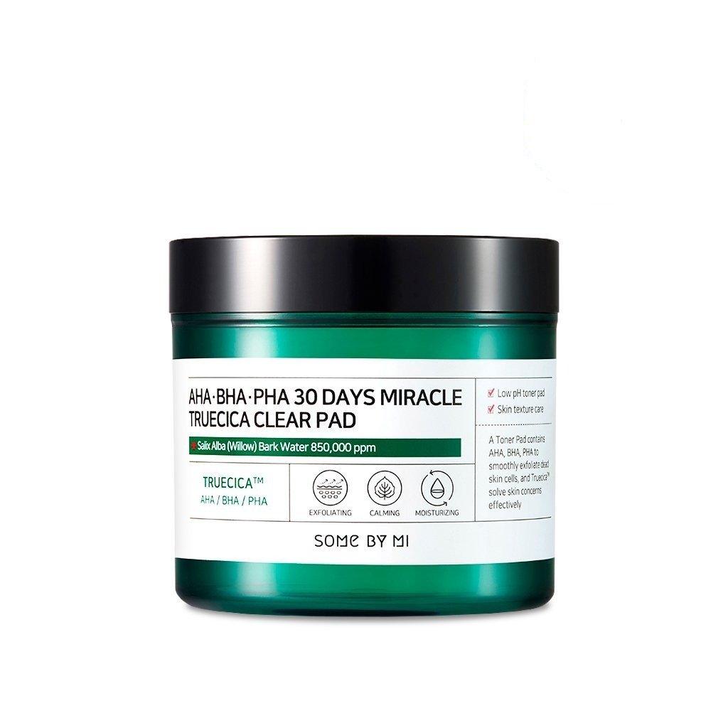 [SOME BY MI] AHA-BHA-PHA 30Days Miracle Truecica Clear Cleansing Pad (70ea/125ml)-thekimyoung.com