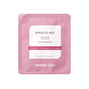[THANK YOU FARMER] Miracle Age Repair Cotton Mask 25ml X 1ea Mask Sheet THANK YOU FARMER