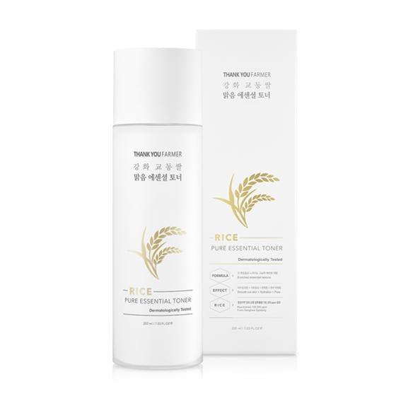 [THANK YOU FARMER] Rice Pure Essential Toner 200ml Toner THANK YOU FARMER