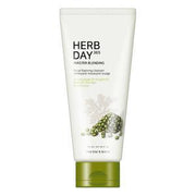 THE FACE SHOP Herb Day 365 Master Blending Facial Foaming Cleanser 170ml #Mungbean & Mugwort-thekimyoung.com