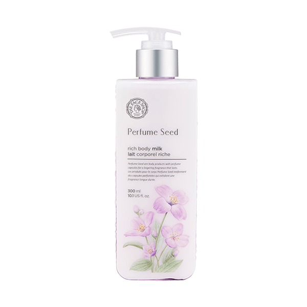 The Face Shop Perfume Seed Rich Body Milk 300ml-thekimyoung.com