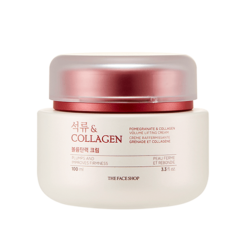 THE FACE SHOP Pomegranate And Collagen Volume Lifting Cream 100ml-thekimyoung.com