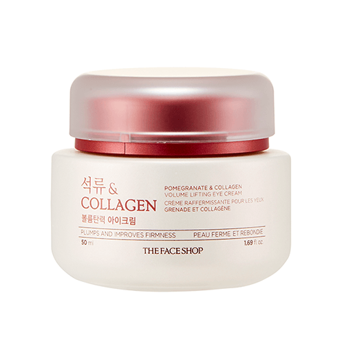 THE FACE SHOP Pomegranate And Collagen Volume Lifting Eye Cream 50ml-thekimyoung.com