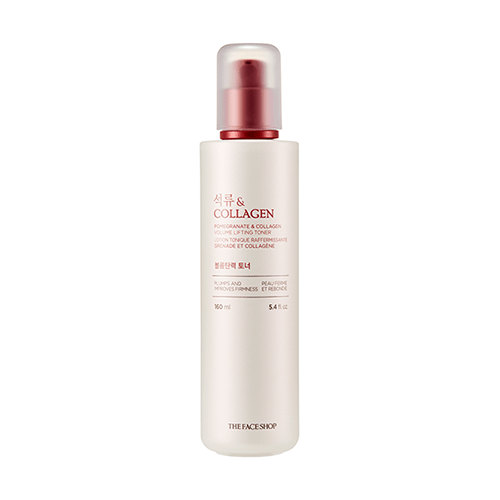 THE FACE SHOP Pomegranate And Collagen Volume Lifting Toner 160ml-thekimyoung.com