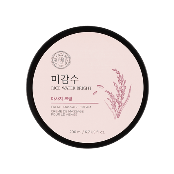 THE FACE SHOP Rice Water Bright Facial Massage Cream 200ml-thekimyoung.com