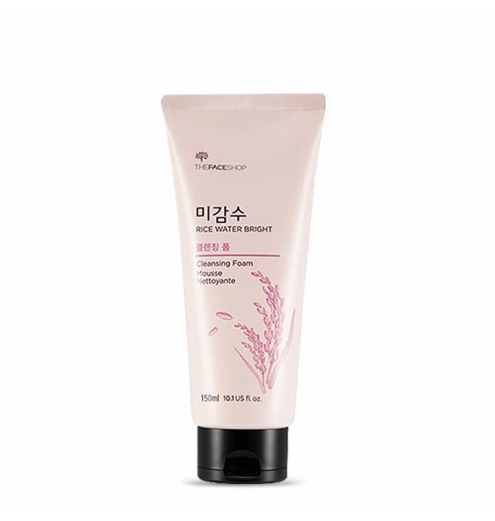THE FACE SHOP Rice Water Bright Foaming Cleanser 150ml-thekimyoung.com