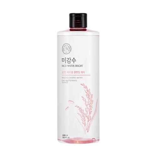THE FACE SHOP Rice Water Bright Mild Cleansing Water 500ml-thekimyoung.com