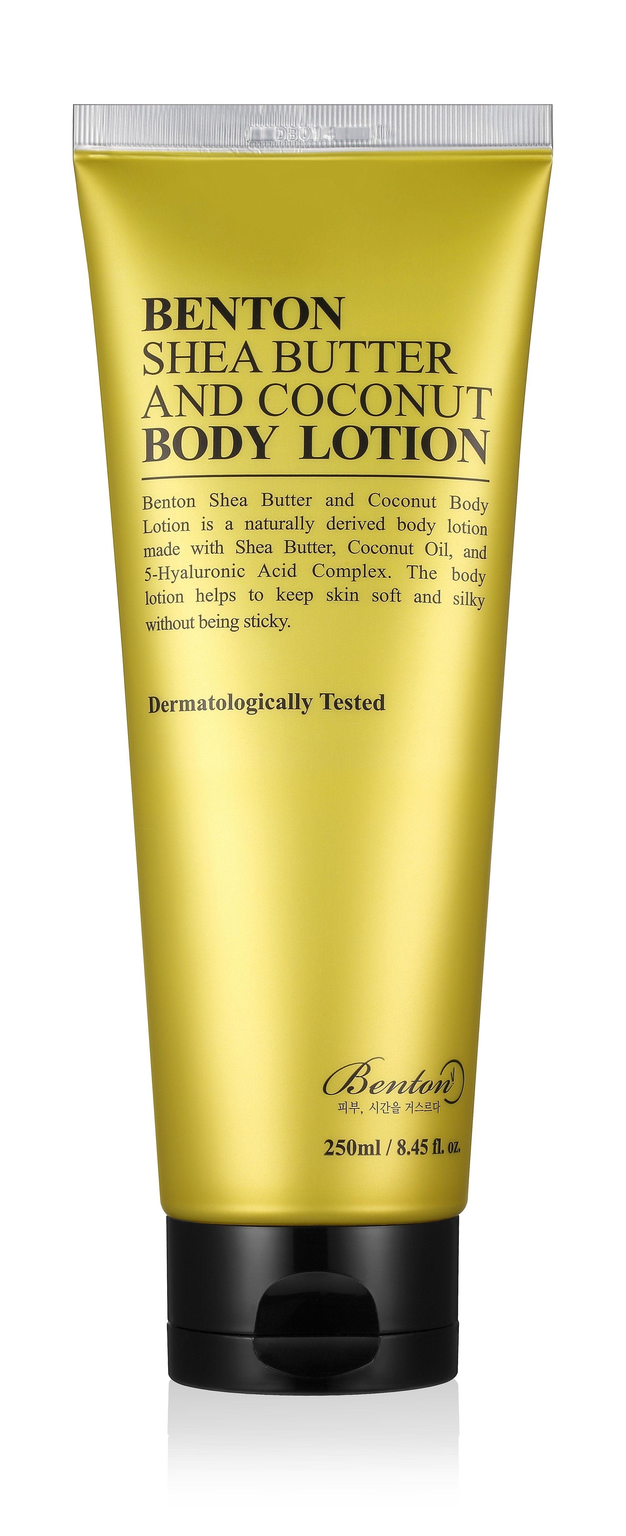 Benton Shea Butter & Coconut Body Lotion 250ml-thekimyoung.com